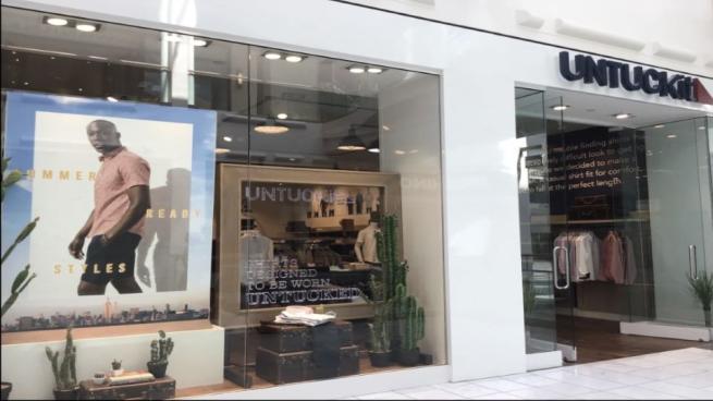 UNTUCKit storefront in Nashville, Tennesee